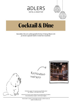 Cocktail & Dine