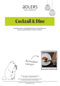 Cocktail & Dine