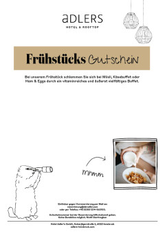 Frühstücksgutschein