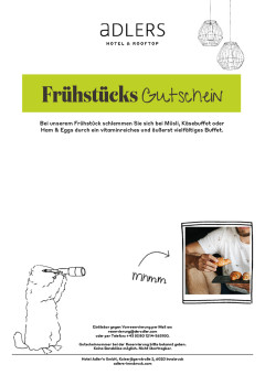 Frühstücksgutschein